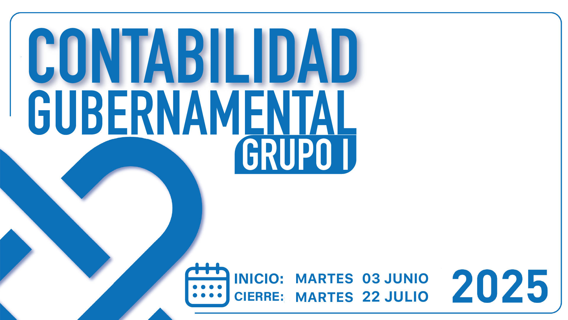 CONTABILIDAD GUBERNAMENTAL