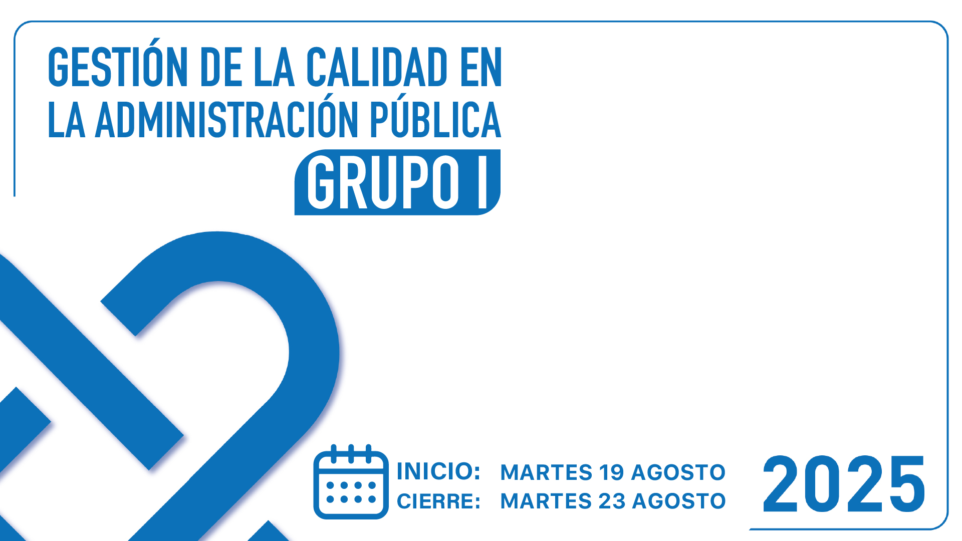 GESTIÓN DE LA CALIDAD EN LA ADMINISTRACIÓN PÚBLICA